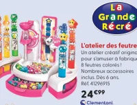 L'atelier des feutres Clementoni