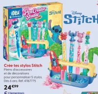Crée tes stylos Stitch Clementoni