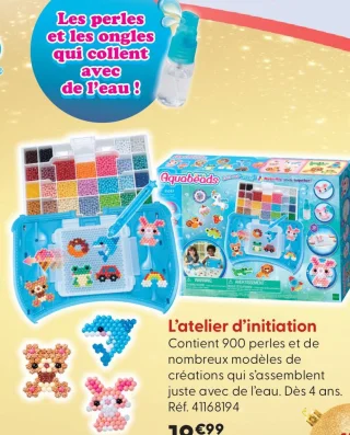 L'atelier d'initiation Aquabeads