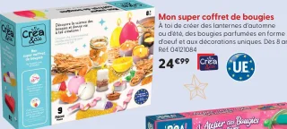 Mon super coffret de bougies Créa & Cie