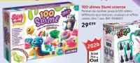 100 slimes Slumi science Lisciani