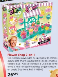 Flower Shop 2-en-1 So Slime