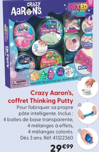 Crazy Aaron's, coffret Thinking Putty