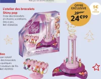 Lansay L'atelier des bracelets Shiny pop