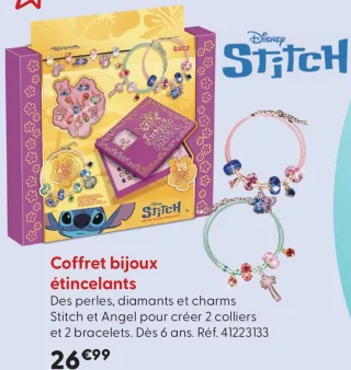 Disney Stitch Coffret bijoux étincelants