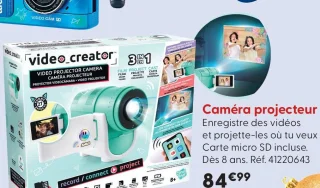 Caméra projecteur Video Creator