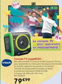 Console TV LeapMOVE + Vtech