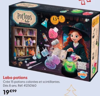 Jeu de chimie Labo potions Buki