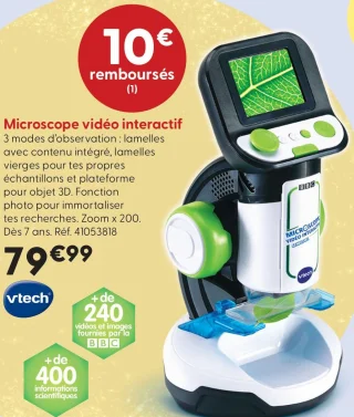 Microscope vidéo interactif Vtech
