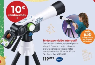 Télescope vidéo interactif Vtech
