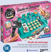 Studio de tatouage Crazy Chic Clementoni