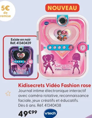Kidisecrets Vidéo Fashion rose VTech