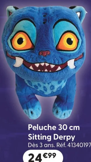 Peluche 30 cm Sitting Derpy KPop Demon Hunters