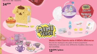 Make it Mini Sanrio série 4 MGA's Miniverse