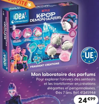 Mon laboratoire des parfums Clementoni KPOP Demon Hunters