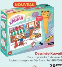 Jeu de dessin Dessinéo Kawaii Nathan