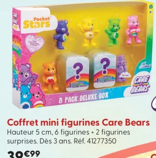 Coffret mini figurines Care Bears