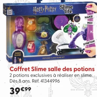 Coffret Slime salle des potions Harry Potter