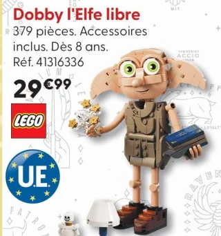 LEGO Harry Potter Dobby l'Elfe libre