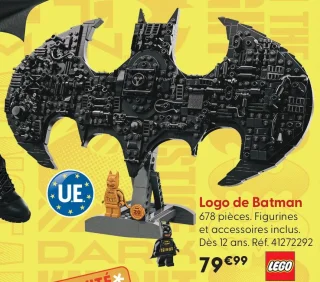 Jeu de construction Logo de Batman LEGO