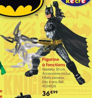 Figurine à fonctions Batman 30 cm