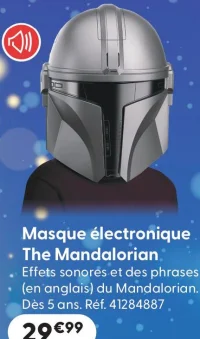 Masque électronique The Mandalorian Star Wars