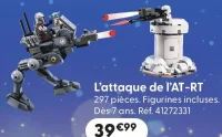 L'attaque de l'AT-RT Lego Star Wars