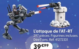 L'attaque de l'AT-RT Lego Star Wars