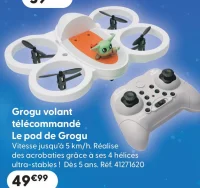 Grogu volant télécommandé Le pod de Grogu Star Wars