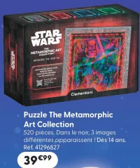 Puzzle Star Wars The Metamorphic Art Collection Clementoni