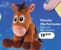 Peluche Pile Poil lestée Disney Pixar