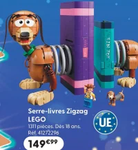 Serre-livres Zigzag LEGO