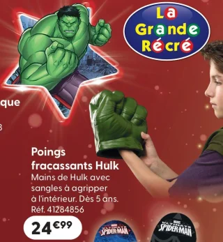 Poings fracassants Hulk