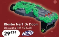 Blaster Nerf Dr Doom