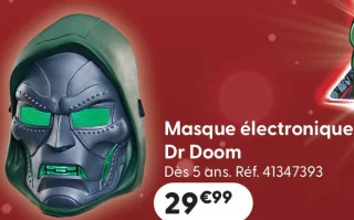 Masque électronique Dr Doom