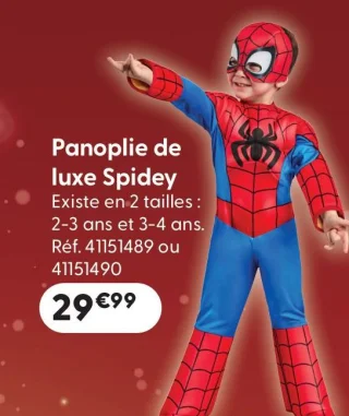 Panoplie de luxe Spidey