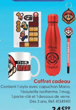 Coffret cadeau Super Mario