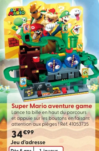Super Mario aventure game