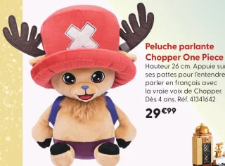 Peluche parlante Chopper One Piece