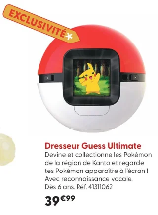 Dresseur Guess Ultimate Pokémon