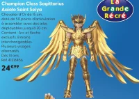 Figurine Blokees Champion Class Sagittarius Aaiolo Saint Seiya
