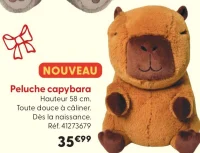 Peluche capybara