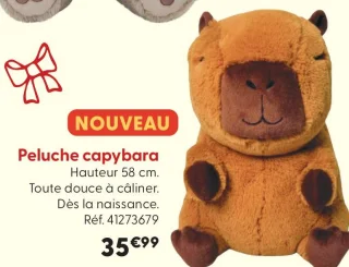Peluche capybara