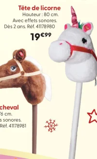 Tête de licorne