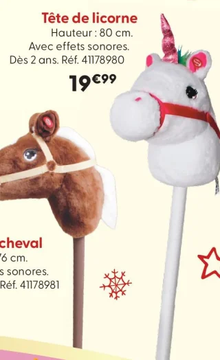 Tête de licorne