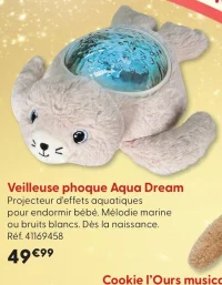 Veilleuse phoque Aqua Dream