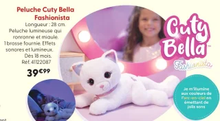 Peluche Cuty Bella Fashionista
