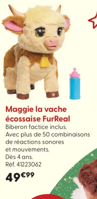 Maggie la vache écossaise FurReal