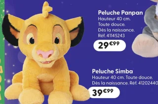 Disney Peluche Simba 40 cm