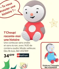 T'Choupi raconte-moi une histoire Nathan